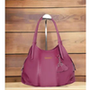 Trendy Grey PU Leather Hobo Bag Spacious  and Stylish for Women