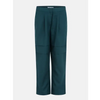 Teal Mixed Fabric Taaga Formal Pant