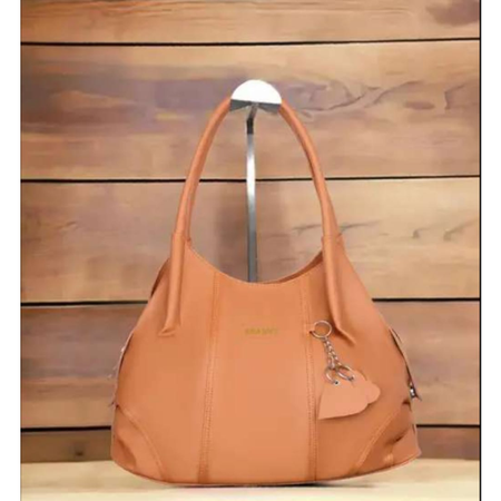 Trendy Grey PU Leather Hobo Bag Spacious  and Stylish for Women
