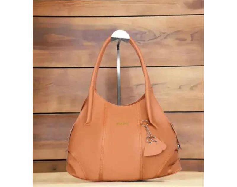 Trendy Grey PU Leather Hobo Bag Spacious  and Stylish for Women
