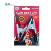 SD Clam Sets 2pcs 4''