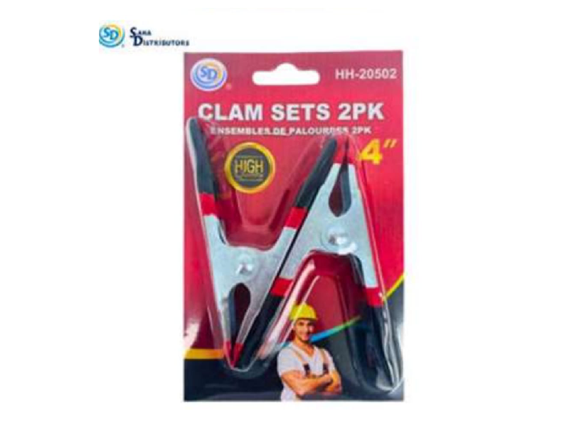 SD Clam Sets 2pcs 4''