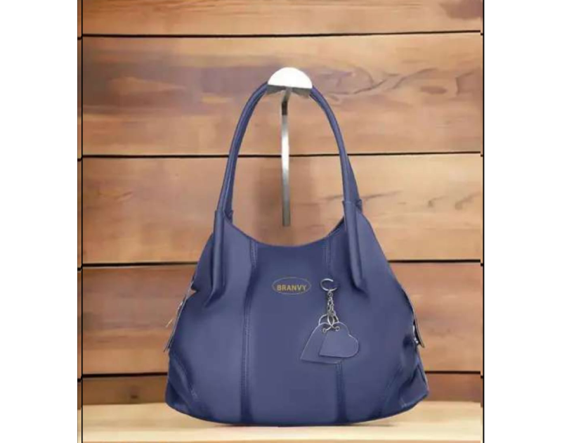 Trendy Grey PU Leather Hobo Bag Spacious  and Stylish for Women