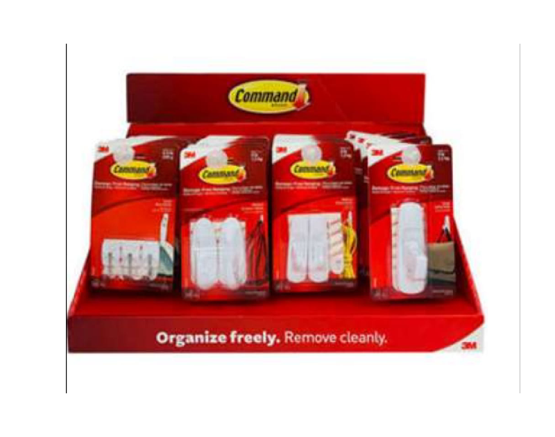 3M Command Damage - Free Hanging 27pcs
