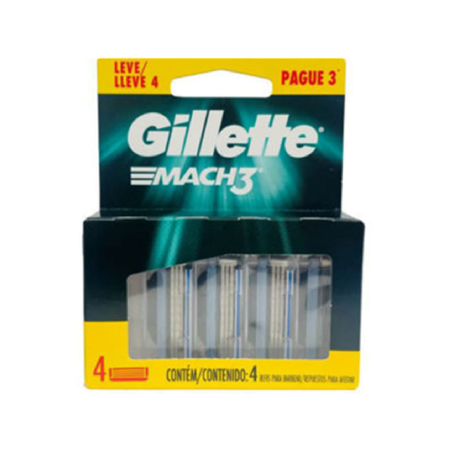 Gillette Mach 3 - 4pcs