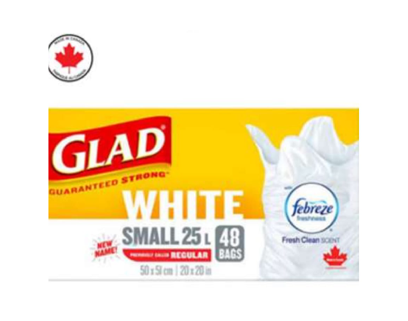 Glad X Febreeze Kitchen Small 20 X 20 48bags