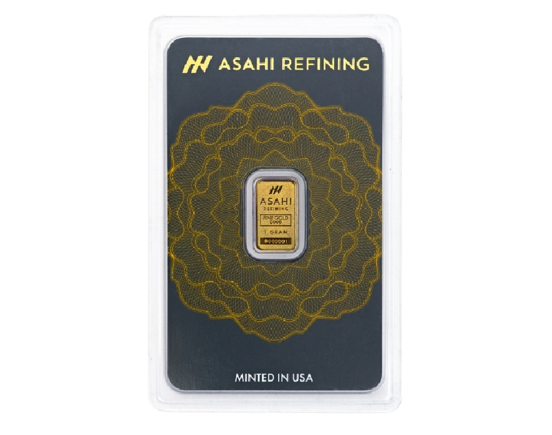 Gold 1 Gram Asahi Bar