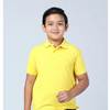 Yellow Mixed Cotton Polo Shirt