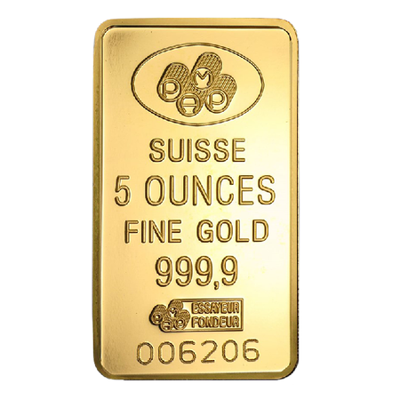 5 oz Gold Bar - Canadian Gold Bar