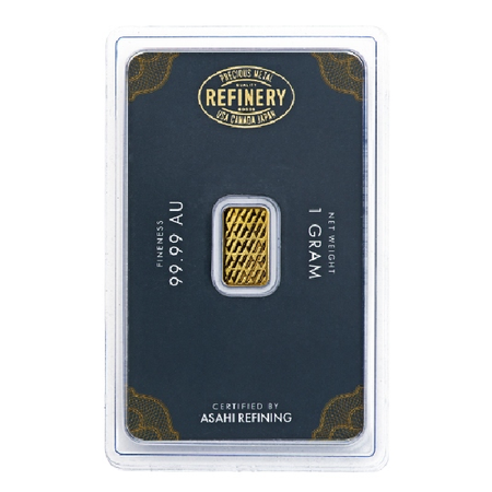 Gold 1 Gram Asahi Bar