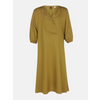 Mustard Mixed Cotton Frock