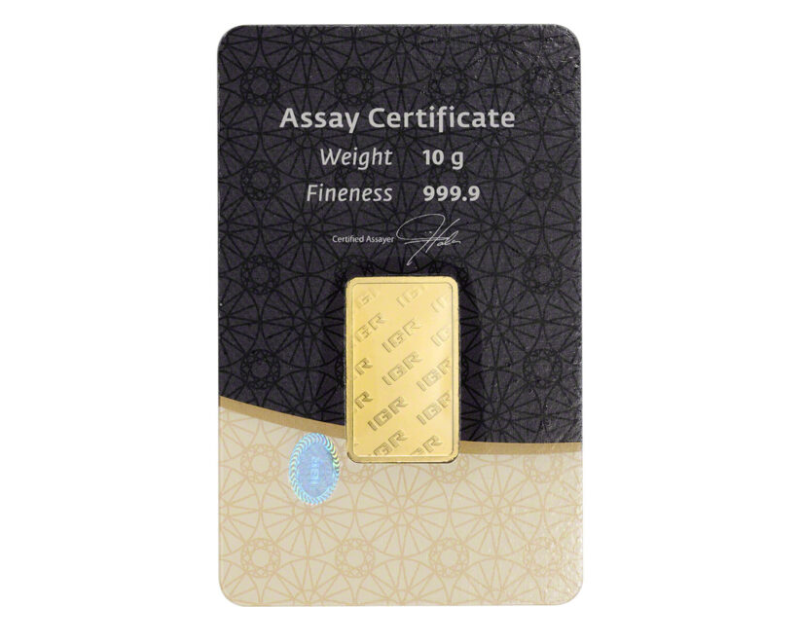 10 Gram IGR Gold Bar