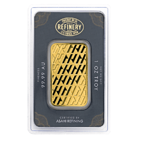 Gold 1 oz Asahi Bar