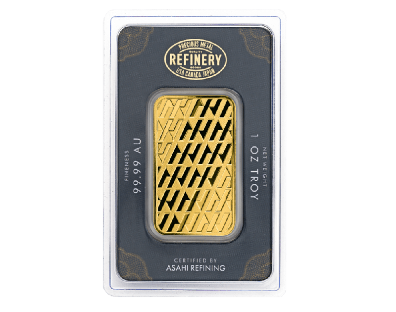 Gold 1 oz Asahi Bar