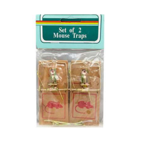 Wooden Mouse Traps 2pcs