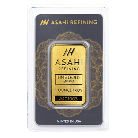 Gold 1 oz Asahi Bar