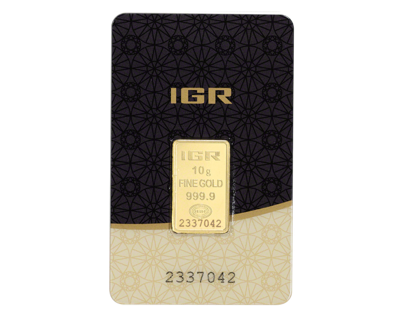 10 Gram IGR Gold Bar