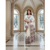 Jamdani Saree with Zardosi & Embroidery Work, Cord Piping Border & Tassel Pallu. Factory Price - Save $95