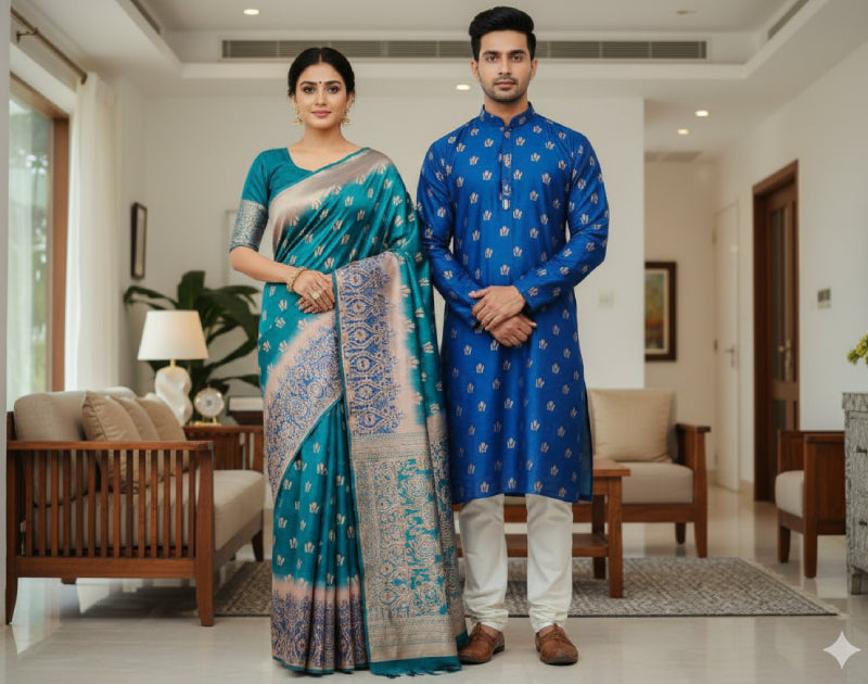 Weightless Soft Silk Saree with Digital Print & Tassel – Includes Blouse Piece | Chandri Silk Panjabi. Factory Price - Save $25