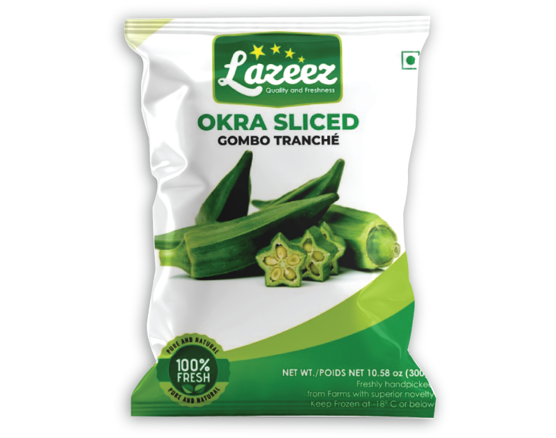 Lazeez Okra Sliced 300g