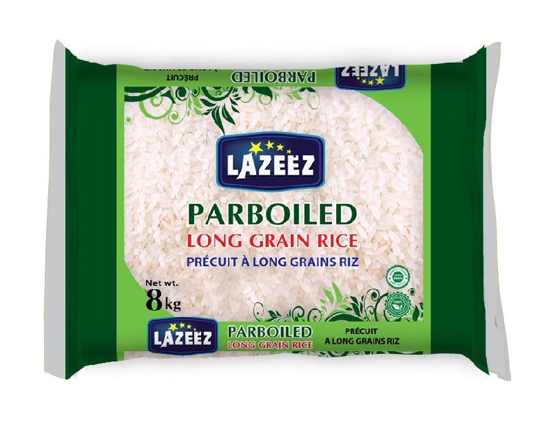 LAZEEZ Parboiled Rice 8kgs