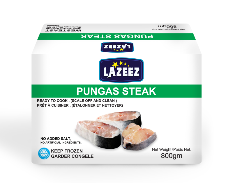 Lazeez Pungas Steak 800g – Ready to cook (scale off and clean professionally)