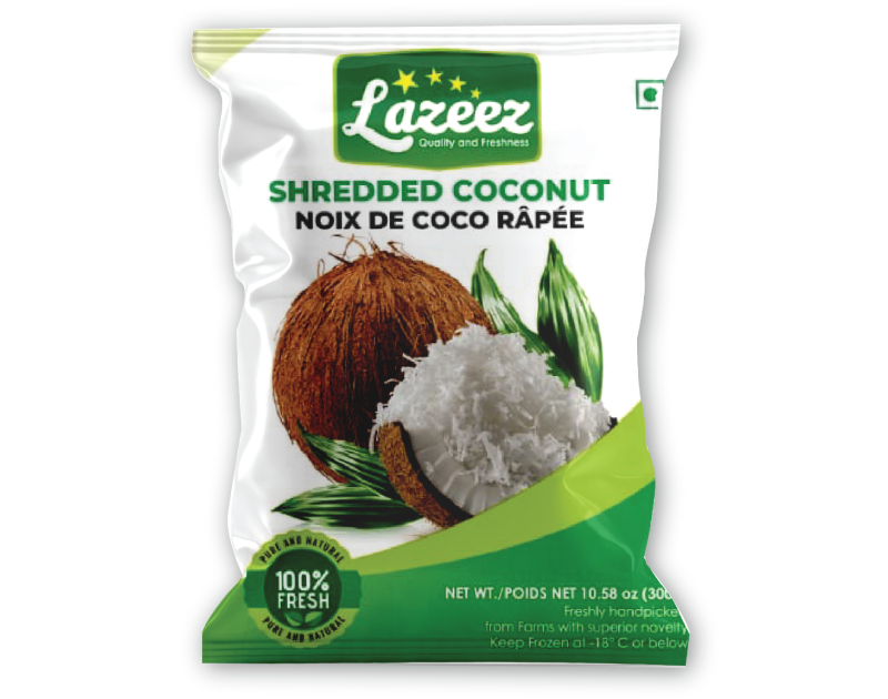 Lazeez Shredded Coconut 300g