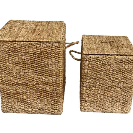 Square Laundry Basket Set Of 2