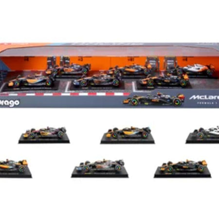 1:43 McLaren Formula Racing Die Cast 6-pack