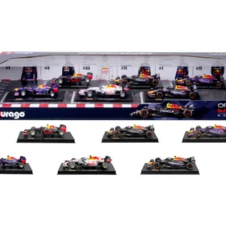 1:43 Red Bull Formula Racing Die Cast 6-pack
