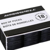 Winnwell Hockey Pucks Box of 18 units