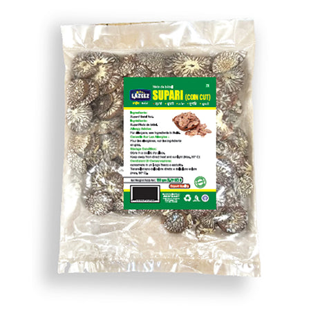 Lazeez Supari (Coin Cut) 150g. Factory Price