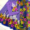 Premium Half Silk Saree Purple Color | Dhupion Silk Panjabi Save $15