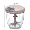 Pink/Blue 500ML/900ML Household Kitchen Garlic Chopper Mashed Hand Pulled Meat Grinder Multifunctional Vegetable