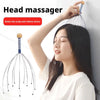 Octopus Head Massager Scratching Scalp Relaxation Relief Body Massager Scratcher Relieves Tension Health Care Tools Random Color