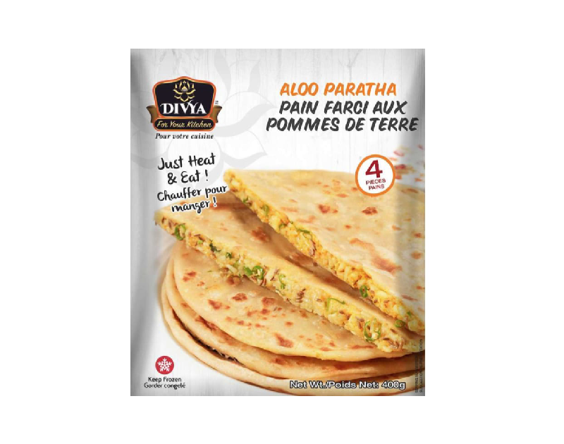 Divya Aloo Paratha Box 4pcs 400g