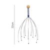 Octopus Head Massager Scratching Scalp Relaxation Relief Body Massager Scratcher Relieves Tension Health Care Tools Random Color