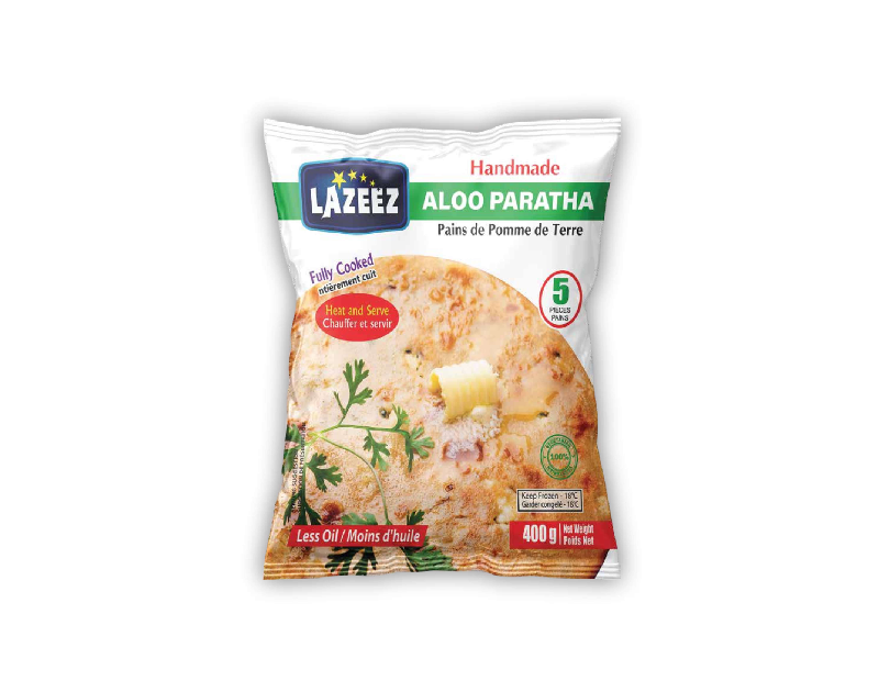 Lazeez Aloo Paratha 5pcs 400g