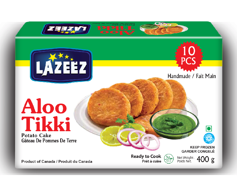 Lazeez Aloo Tikki 10pcs 400g