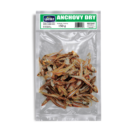 Lazeez Anchovy Dry 150g