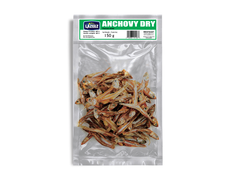 Lazeez Anchovy Dry 150g