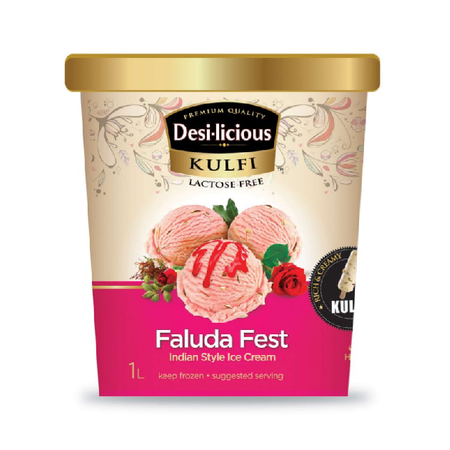 Desi-licious Ice Cream (Faluda Fest) Box 1L