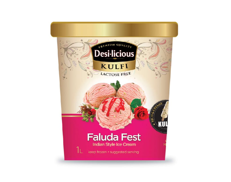 Desi-licious Ice Cream (Faluda Fest) Box 1L
