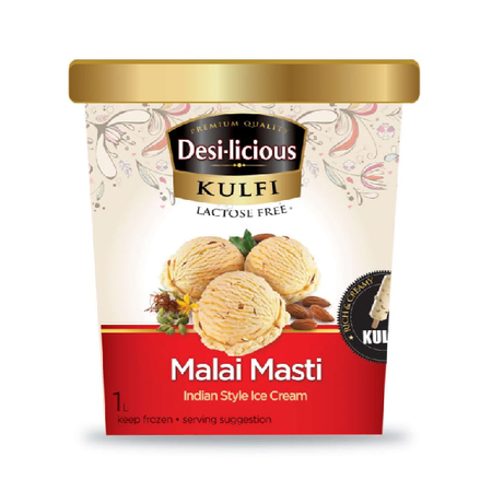 Desi-licious Ice Cream (Malai Masti) Box 1L