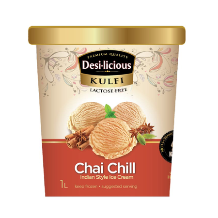 Desi-licious Ice Cream (Chai Chilli) Box 1L