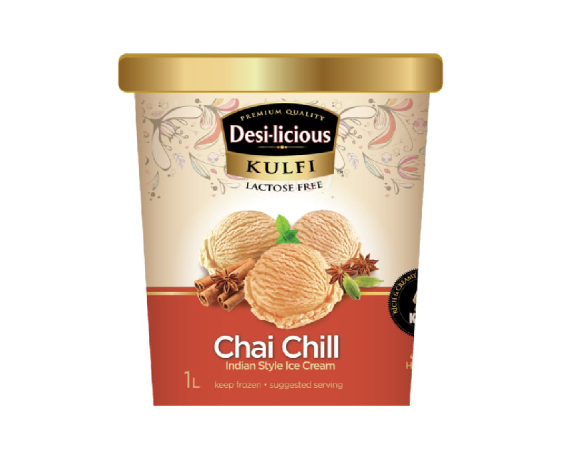 Desi-licious Ice Cream (Chai Chilli) Box 1L