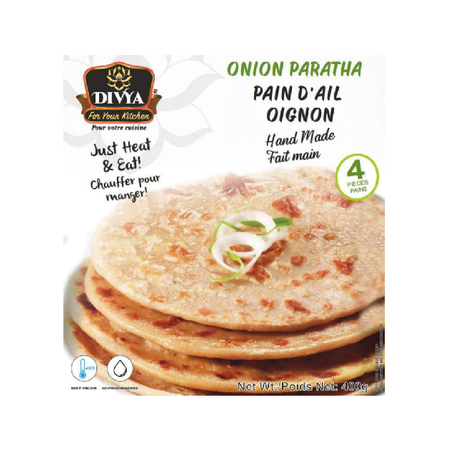 Divya Onion Paratha Box 4pcs 400g