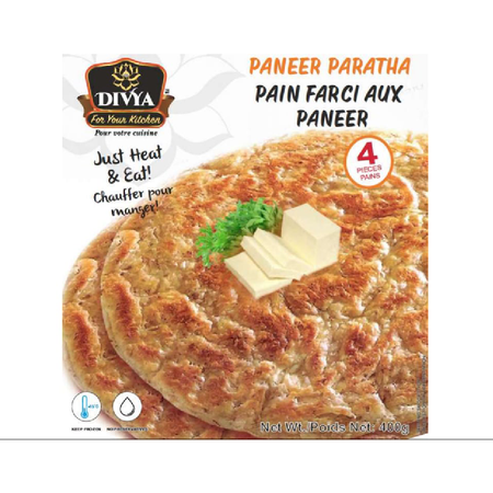 Divya Paneer Paratha Box 4pcs 400g