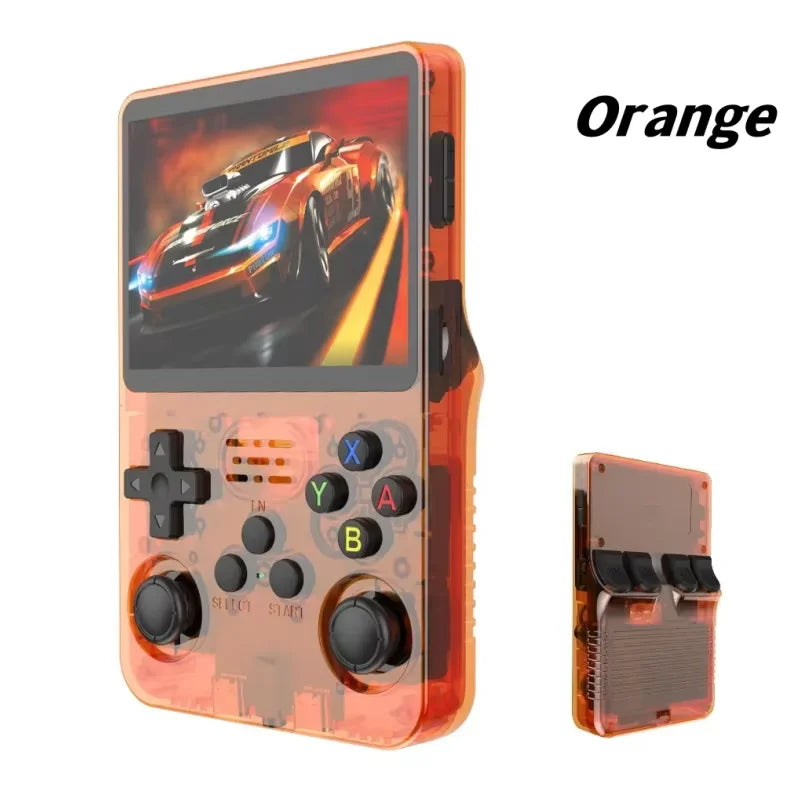 R36S Retro Handheld Game Console – 128GB, 3.5'' IPS Screen, Portable Player