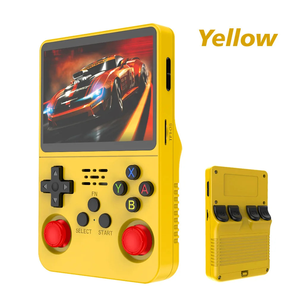 Open Source R36S Retro Handheld Video Game Console Linux System 3.5 Inch IPS Screen Portable Pocket Video Player 64GB 128G Games
